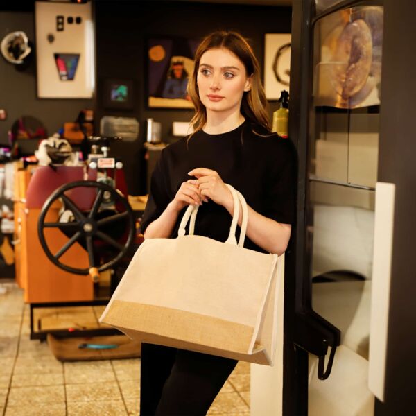 Fashion Juco Tote Bag Thumbnail