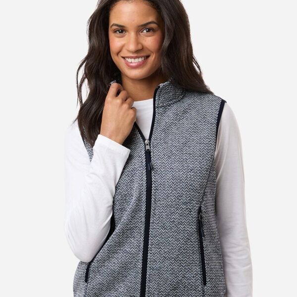 Women&#39;s Jasper Jacquard Fleece Vest Thumbnail