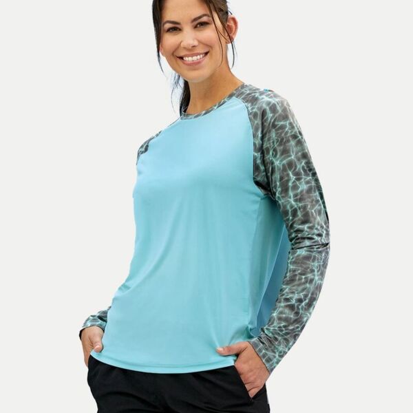 Panama Colorblocked Long Sleeve T-Shirt Thumbnail