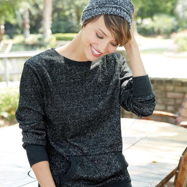 Women’s Glitter French Terry Sweatshirt Thumbnail