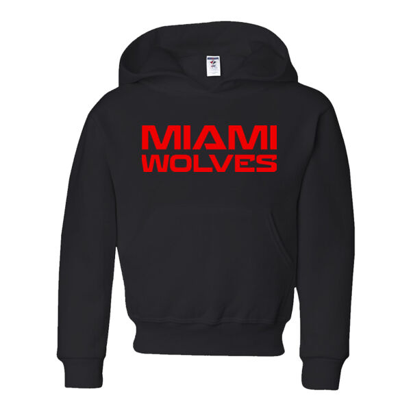 Miami Wolves Youth Hooded Sweatshirt  - NuBlend® Youth Hooded Sweatshirt Thumbnail