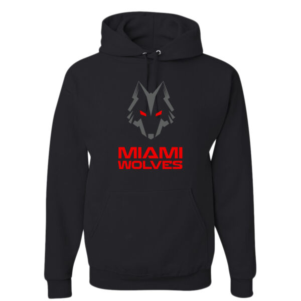 Miami wolves  - NuBlend® Hooded Sweatshirt Thumbnail
