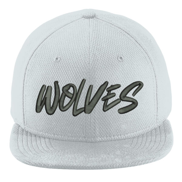 Wolves -Limited Edition- 3D Embroidery  - Original Fit Diamond Era Flat Bill Snapback Cap Thumbnail
